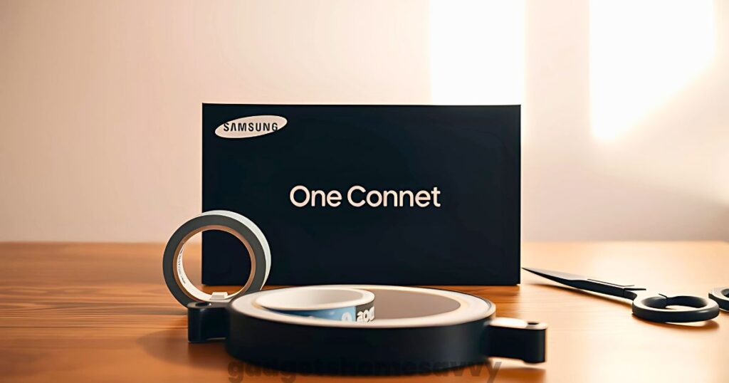 Hide the Samsung One Connect Box
gadgethomesavvy