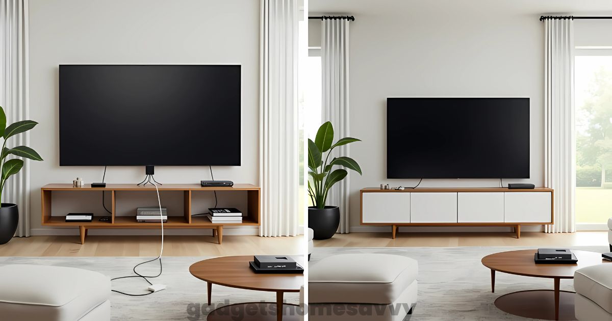 Hide the Samsung One Connect Box Frame gadgethomesavvy