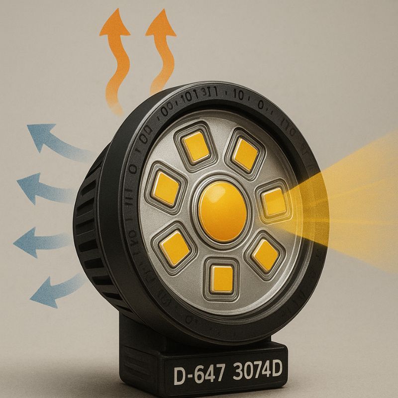 D64-LED-7346J Model warm