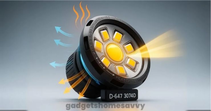 Why D64 LED 7346J Model Warm
