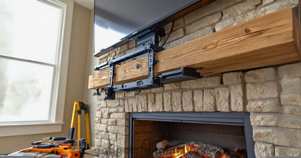 can you mount a tv above a fireplace
gadgethomesavvy