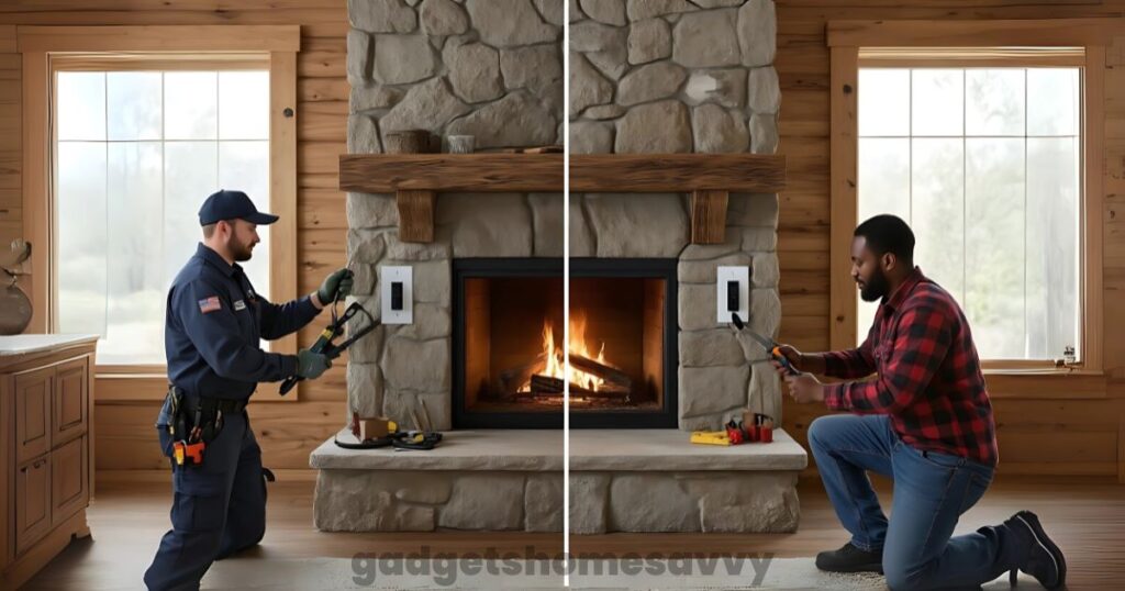tv above fireplace
gadgethomesavy
