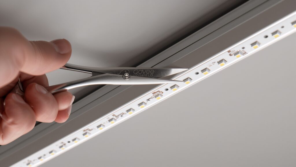 how to cut govee led strip lights