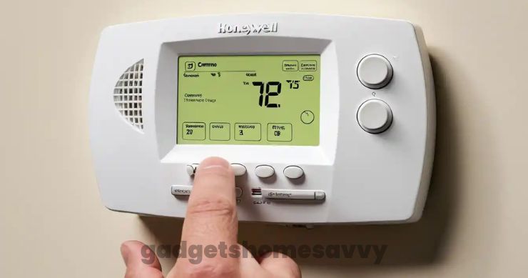 reset the Honeywell thermostat gadgethomesavvy.